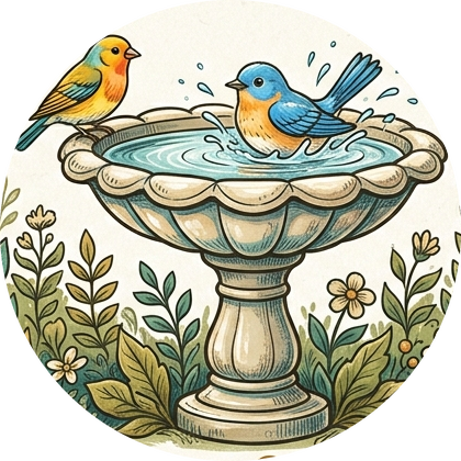 Second Splash Bird Baths